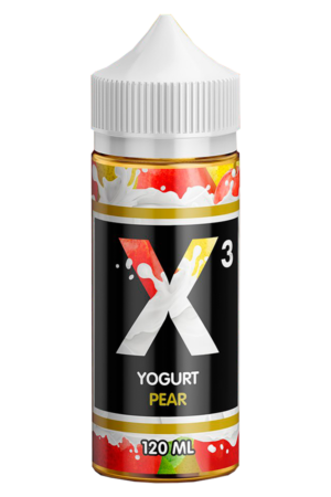 Жидкости (E-Liquid) Жидкость X-3 Classic: Yoghurt Pear 120/3