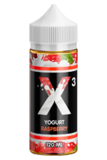 Жидкости (E-Liquid) Жидкость X-3 Classic: Yoghurt Raspberry 120/3