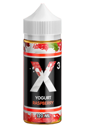 Жидкости (E-Liquid) Жидкость X-3 Classic: Yoghurt Raspberry 120/3