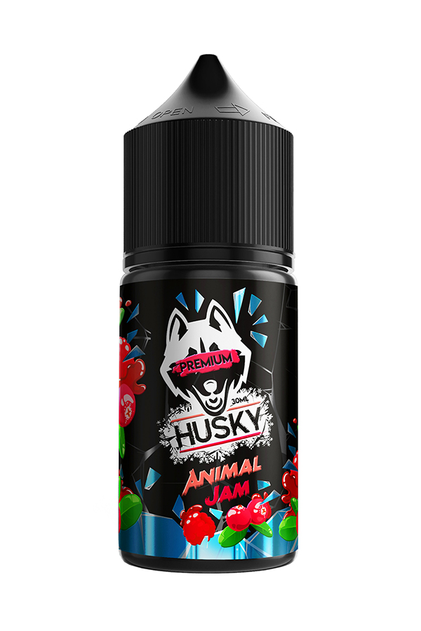 Жидкости (E-Liquid) Жидкость Husky Salt: Premium Animal Jam 30/20