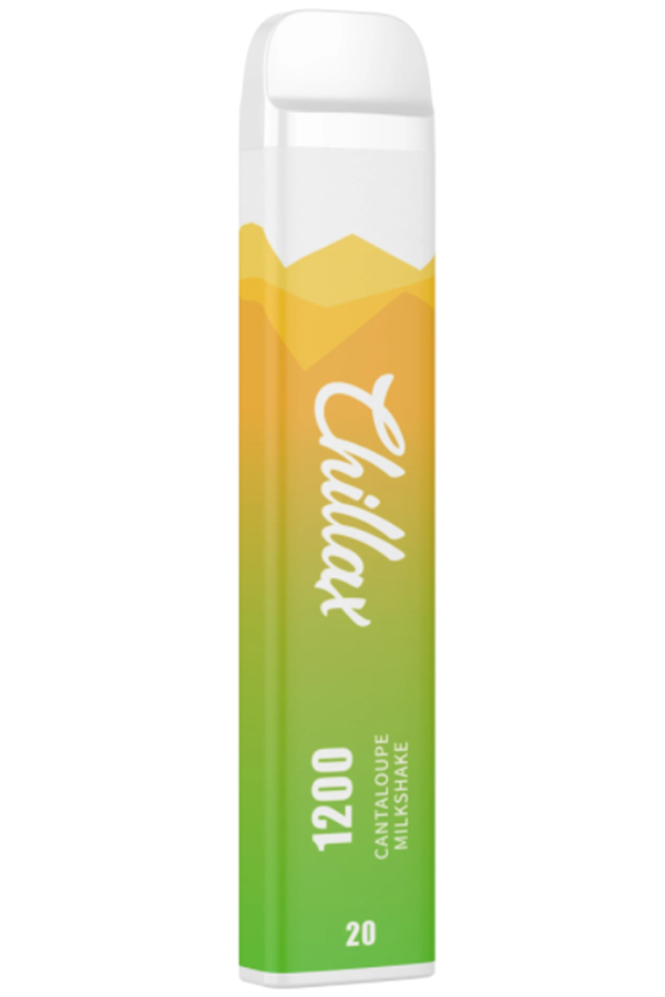 Электронные сигареты Одноразовый Chillax 1200 Cantaloupe Milkshake Дынный Молочный Коктейль