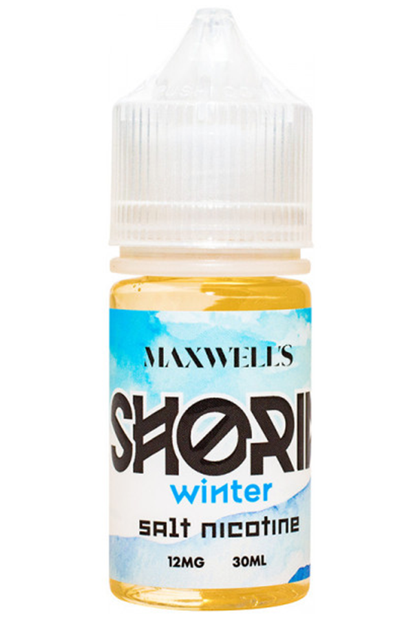 Жидкости (E-Liquid) Жидкость Maxwells Salt Shoria Winter 30/12