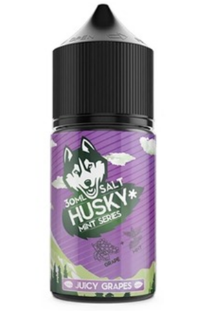 Жидкости (E-Liquid) Жидкость Husky Salt: Mint Series Juicy Grapes 30/20 Strong