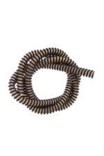 Кальяны Шланг для кальяна силиконовый со спиралью 1,5 Black+Golden 12х17