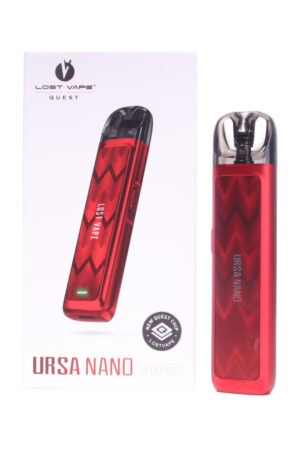 Электронные сигареты Набор LOST VAPE URSA NANO Pod Kit 800 mAh Wave Red