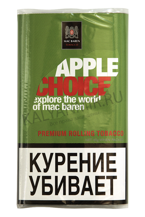 Табак Табак для Самокруток МакБарен Apple Choice 40 г (м)