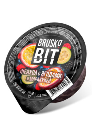 Табак Бестабачная Смесь Для Кальяна Brusko BIT 20 г Фейхоа С Ягодами И Маракуйей