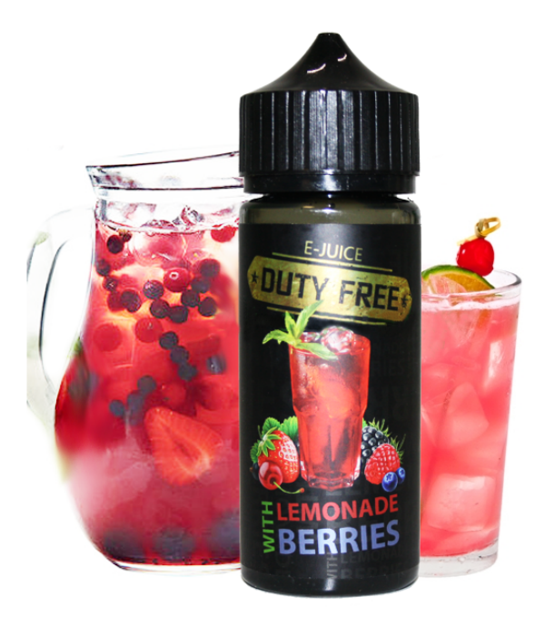Жидкости (E-Liquid) Жидкость DUTY FREE Classic Lemonade With Berries 120/3