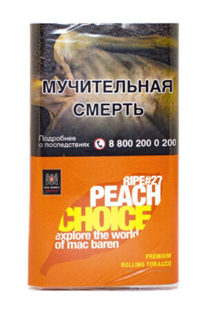 Табак Табак для Самокруток МакБарен Ripe Peach Choice 40 г
