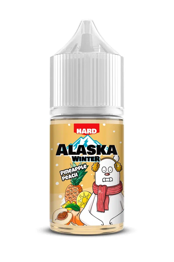 Жидкости (E-Liquid) Жидкость Alaska Salt: Winter Pineapple Peach 30/20 Hard