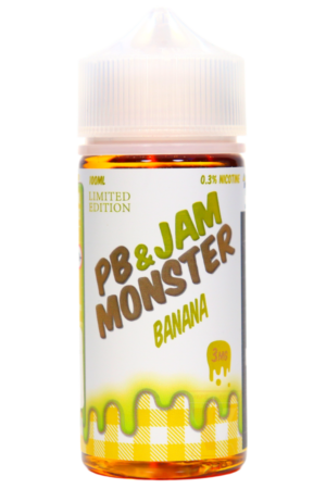 Жидкости (E-Liquid) Жидкость Jam Monster Classic PB Banana 100/3