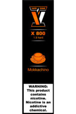 Электронные сигареты Одноразовый VAPE ZONE X 800 1.9 hard Mokkachino Моккачино