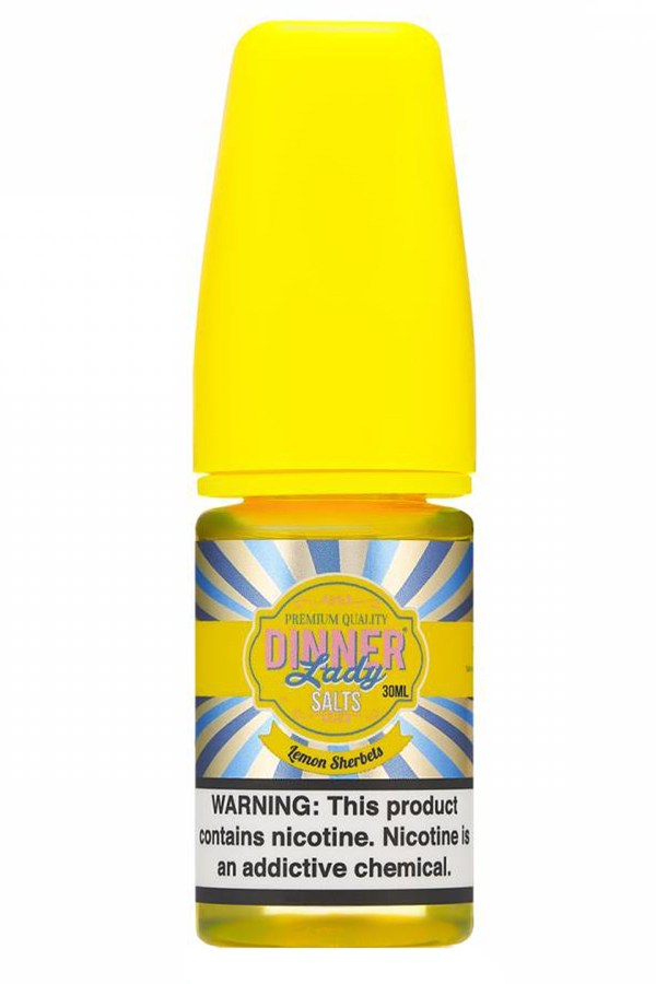 Жидкости (E-Liquid) Жидкость Dinner Lady Salt: Sweets Ice Lemon Sherbets 30/30