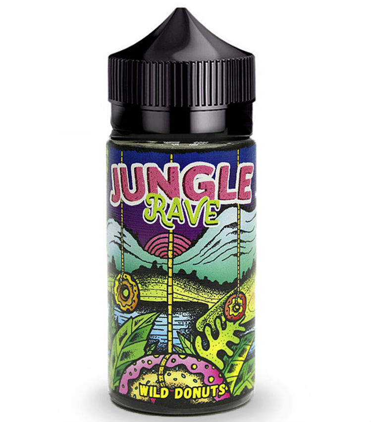 Жидкости (E-Liquid) Жидкость Jungle Rave Classic Wild Donuts 100/3