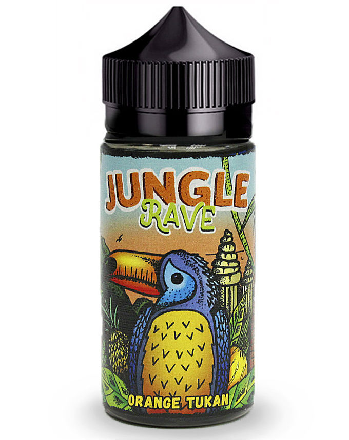 Жидкости (E-Liquid) Жидкость Jungle Rave Classic Orange Tukan 100/3