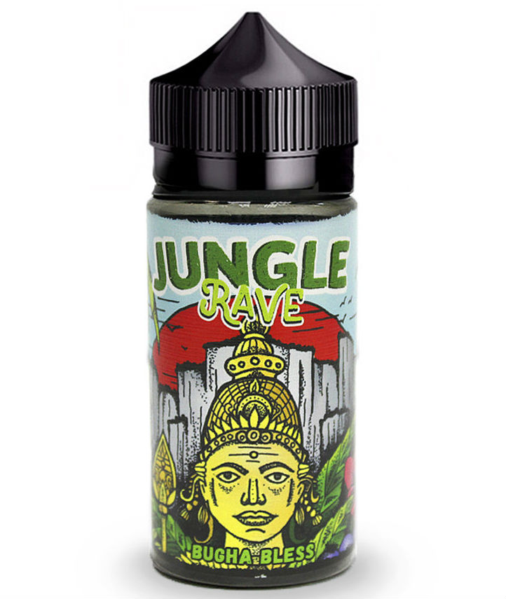 Жидкости (E-Liquid) Жидкость Jungle Rave Classic Bugha Bless 100/3
