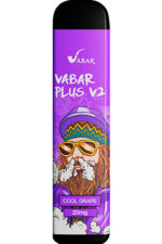 Электронные сигареты Одноразовый Vabar Plus V2 1000 Cool Grape Холодный Виноград