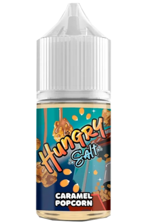 Жидкости (E-Liquid) Жидкость Hungry Salt Caramel PopCorn 30/20 strong