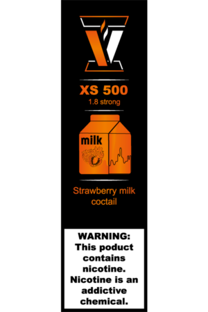 Электронные сигареты Одноразовый VZ XS 500 Strawberry Milk Клубничное Молоко