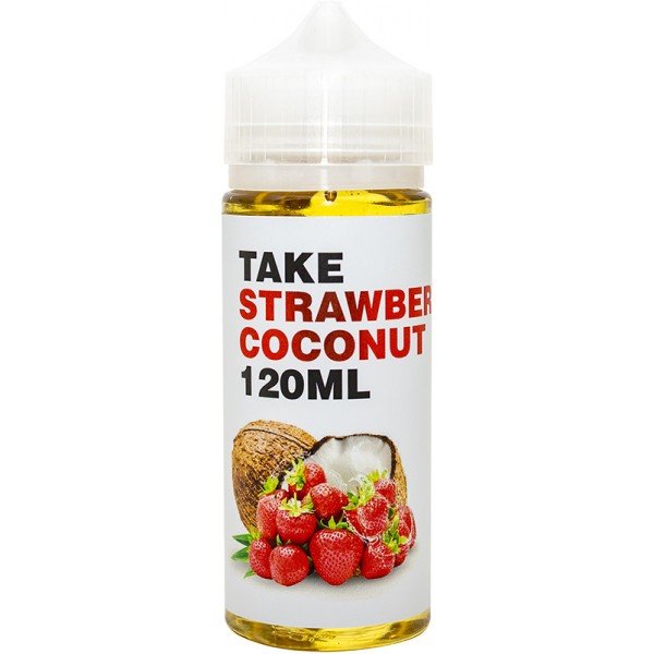 Жидкости (E-Liquid) Жидкость TAKE Classic Strawberry Coconut 120/3