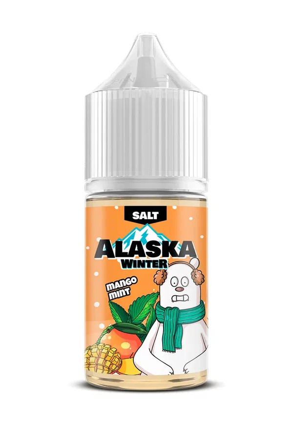 Жидкости (E-Liquid) Жидкость Alaska Salt: Winter Mango Mint 30/20