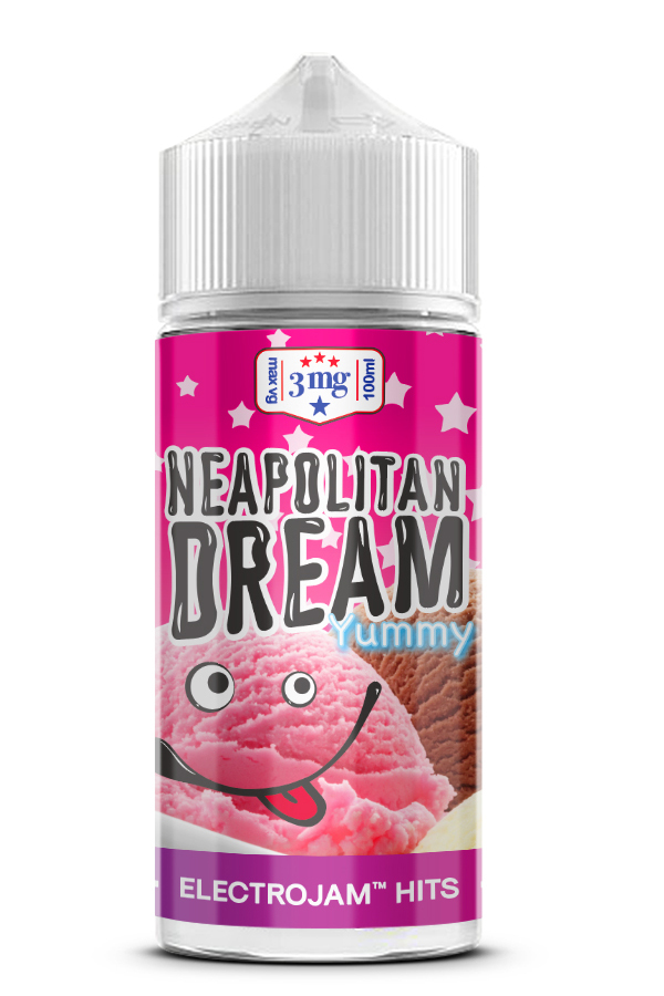 Жидкости (E-Liquid) Жидкость ElectroJam Classic Neapolitan Dream 100/3