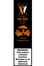 Электронные сигареты Одноразовый VZ XS 500 Tropical Fruits Тропические Фрукты