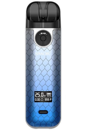 Электронные сигареты Набор SMOK NOVO 4 Pod 800mAh Kit Blue Grey Cobra