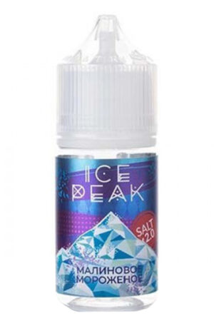Жидкости (E-Liquid) Жидкость Ice Peak Salt Малиновое Мороженое 30/36