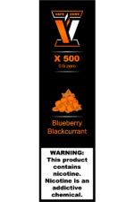 Электронные сигареты Одноразовый VAPE ZONE X 500 0.0 Zero Blueberry Blackcurrant Черника Черная Смородина