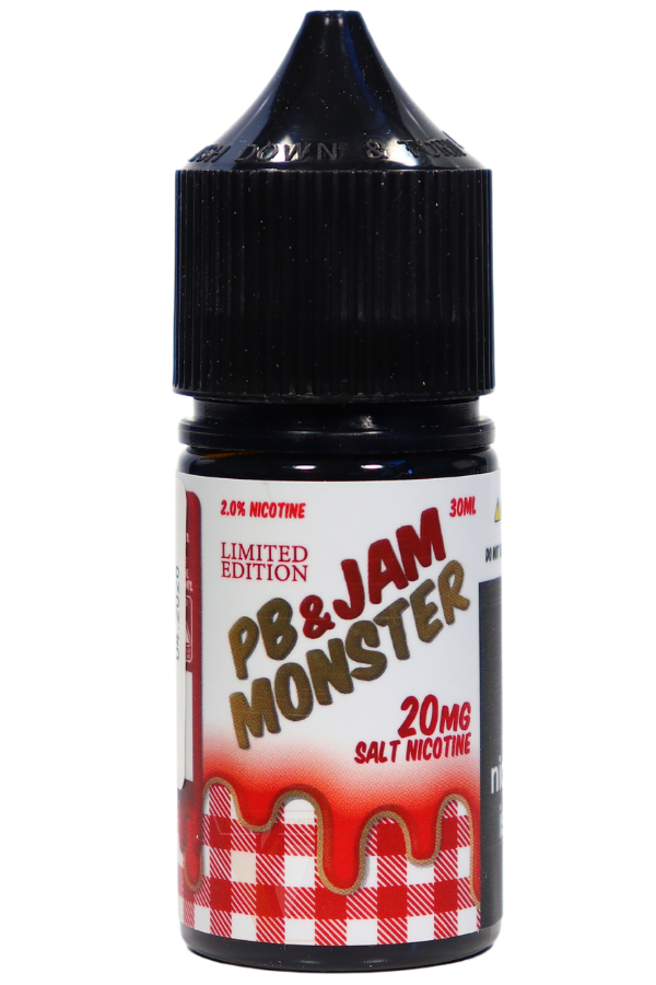 Жидкости (E-Liquid) Жидкость Jam Monster Salt PB Strawberry 30/20
