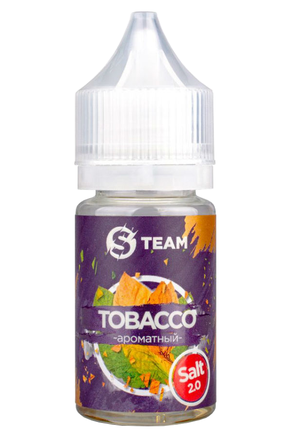 Жидкости (E-Liquid) Жидкость S Team Salt: Tobacco Ароматный 30/24