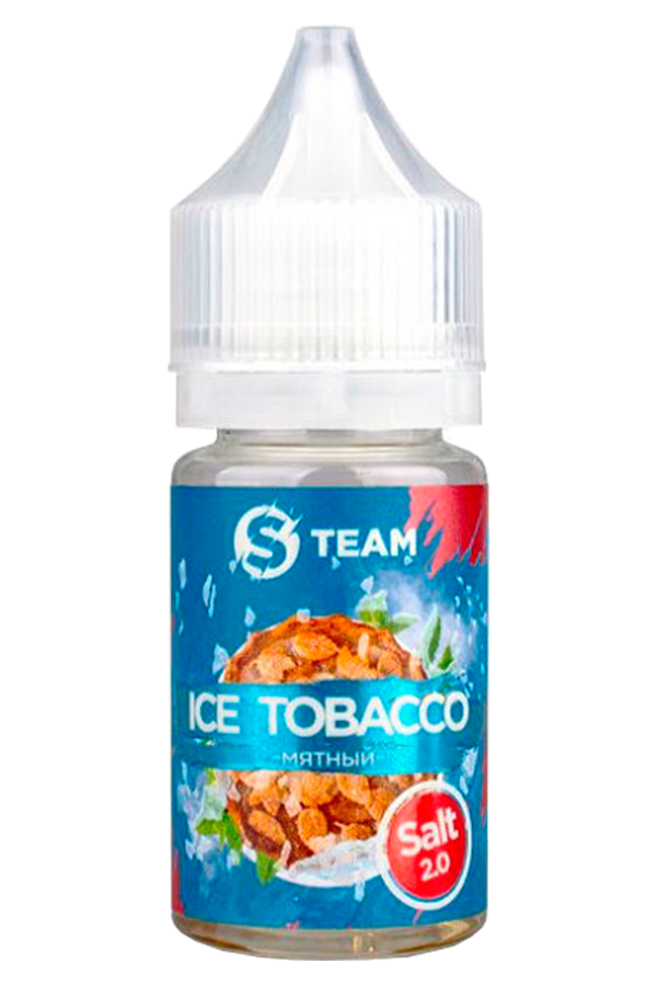 Жидкости (E-Liquid) Жидкость S Team Salt: Ice Tobacco Мятный 30/12