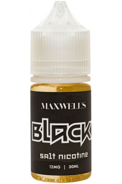 Жидкости (E-Liquid) Жидкость Maxwells Salt Black 30/12