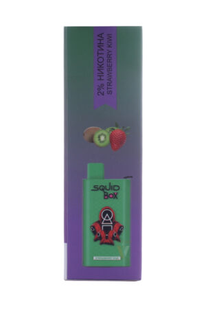 Электронные сигареты Одноразовый RandM Squid Box 5200 Strawberry Kiwi Клубника Киви