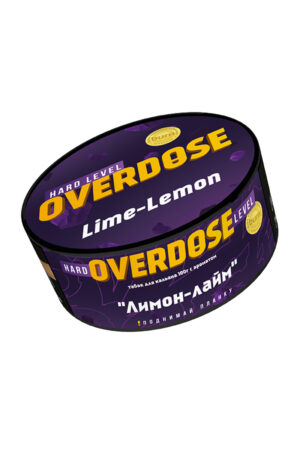 Табак Кальянный Табак Overdose 100 г Lemon-Lime Лимон-Лайм