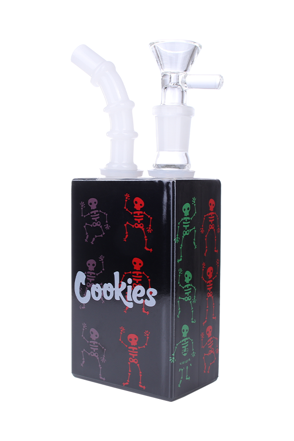 Курительные принадлежности Бонг стеклянный BOING Juice Box JL-O0286 Cookies Black