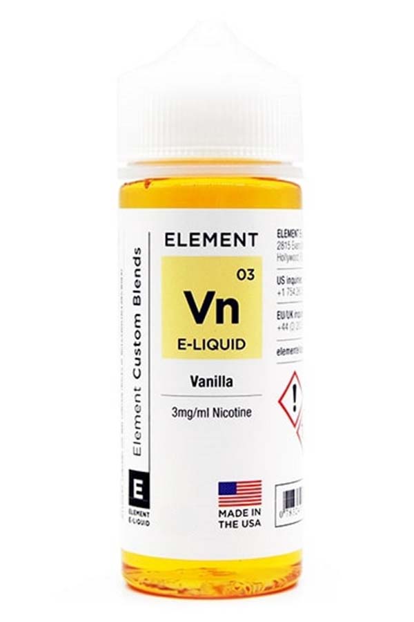 Жидкости (E-Liquid) Жидкость Element Classic Vanilla 125/3