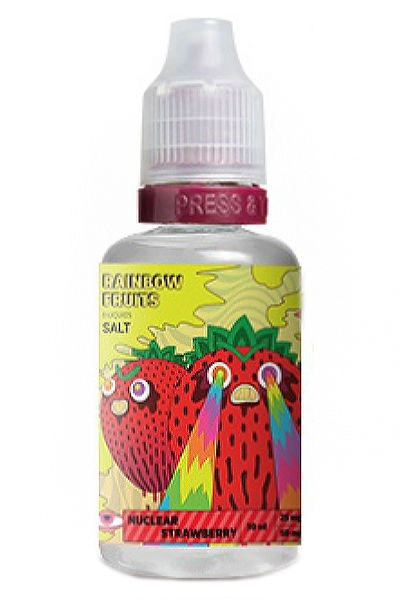 Жидкости (E-Liquid) Жидкость Rainbow Fruits Salt Nuclear Strawbery 30/20 Hard