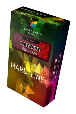 Табак Кальянный Табак Spectrum Tobacco HL 40 г Fire Wine Пряное Вино