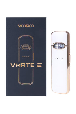 Электронные сигареты Набор VOOPOO Vmate E 1200 mAh Pod Kit White Inlaid Gold