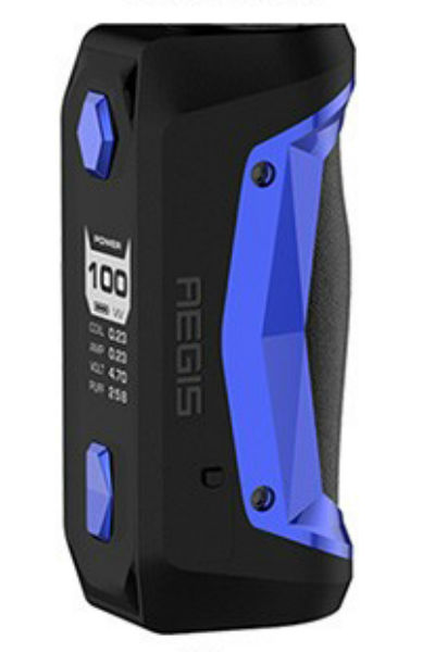 Электронные сигареты Бокс мод Geek Vape Aegis Solo 100W Mod GV-81D Синий
