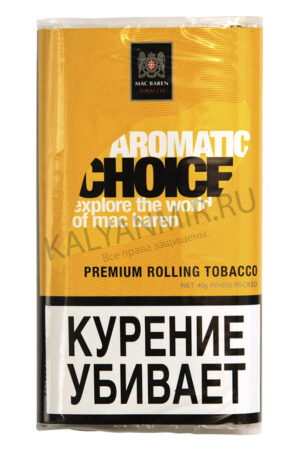Табак Самокруточный Табак Mac Baren Tobacco 40 г Aromatic Choice М