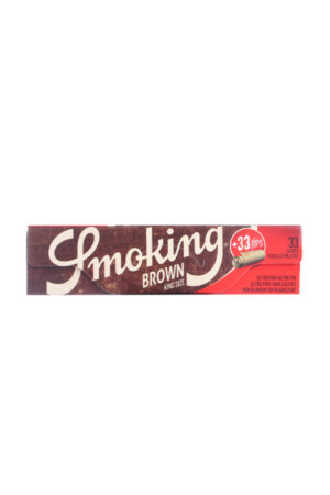 Благовония Бумага Smoking King Size Deluxe Brown & Filter Tips