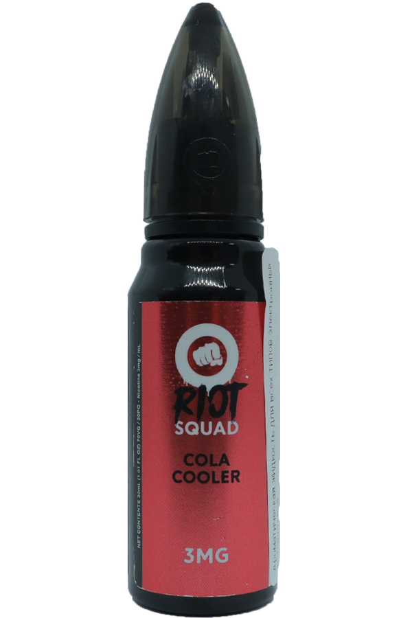 Жидкости (E-Liquid) Жидкость Riot Classic: SQUAD Cola Cooler 30/3