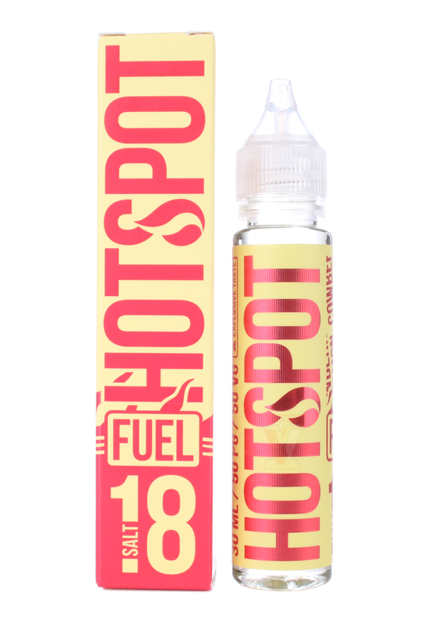 Жидкости (E-Liquid) Жидкость HOTSPOT Salt: Fuel Cowberry-Lemon 30/18