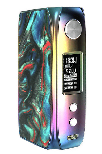 Электронные сигареты Бокс мод iJOY SHOGUN UNIV 180W  Rainbow+Blue Aurora