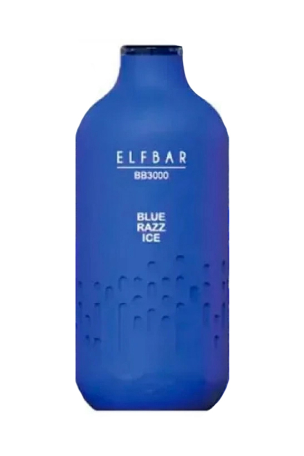 Электронные сигареты Одноразовый Elf Bar BB 3000 Blue Razz Ice Голубика Малина Лёд