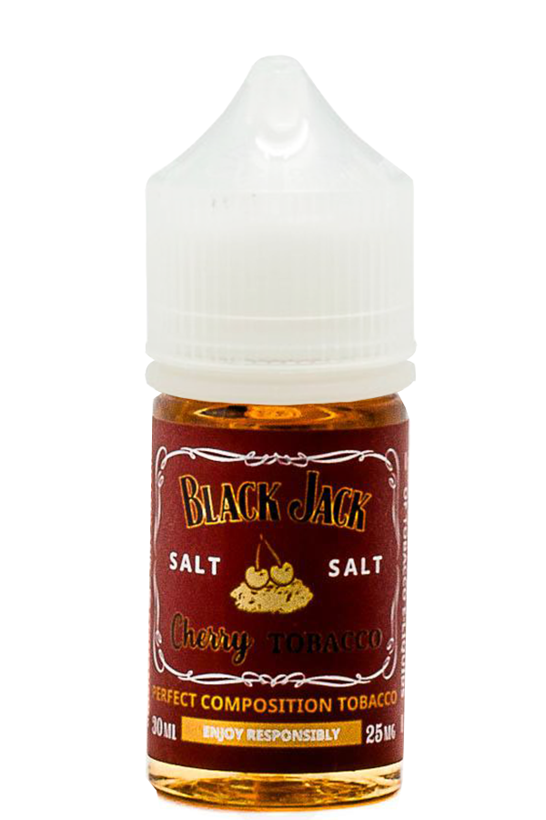 Жидкости (E-Liquid) Жидкость Black Jack Salt Cherry Tobacco 30/20