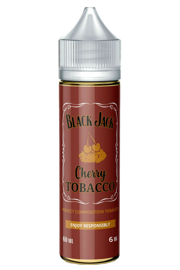 Жидкости (E-Liquid) Жидкость Black Jack Classic Cherry Tobacco 60/6
